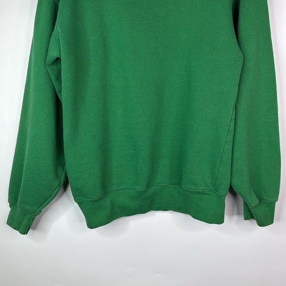 Vintage Badger Sport North Dakota Fighting Sioux Green Hooded Sweatshirt Small - Picture 6 of 11